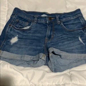 Dark blue old navy shorts size 0